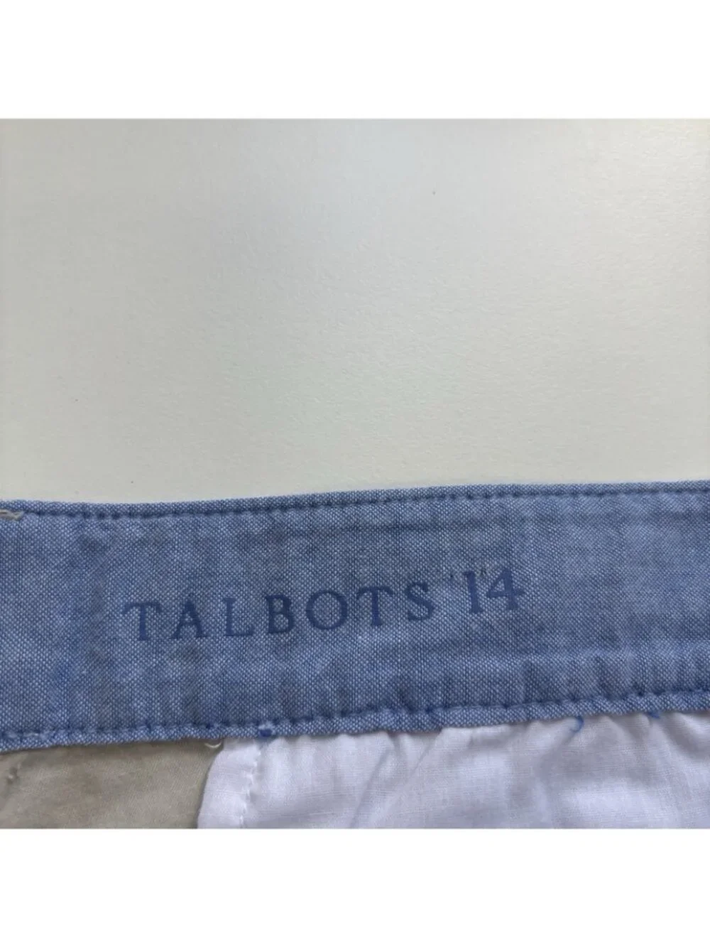 Talbots Weekend Chino Pants 14
